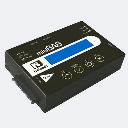 UReach SA200 SAS SATA - u-reach sa200 sas sata portable hard drive ssd duplicator sanitizer
